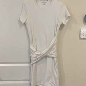 James Perse White Cotton Dress